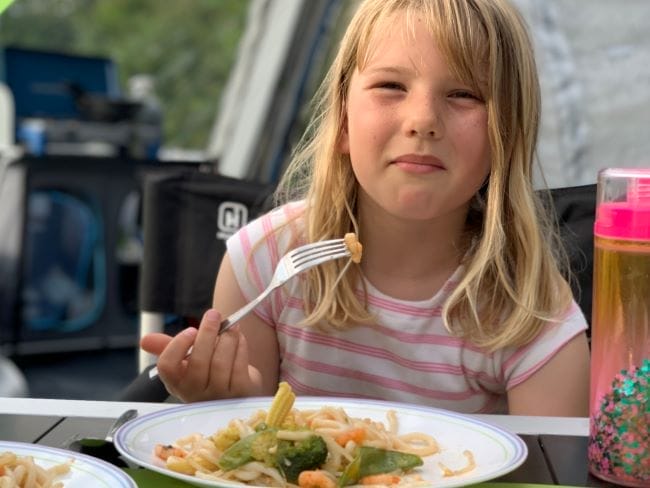 Easy Camping Meals stir fry